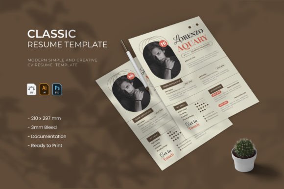 Classic - Resume: A Template That Actually Gets You Noticed
