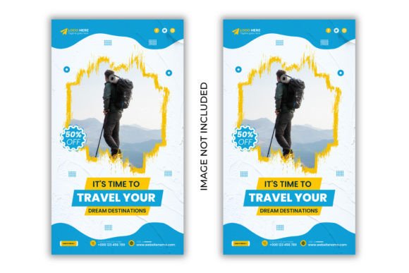 Elevate Your Brand with a Travel Agency Promotion Stories Design