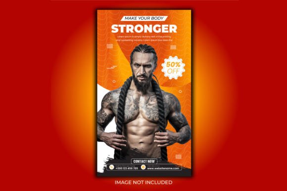 Elevate Your Brand with Gym & Fitness Instagram Stories Design