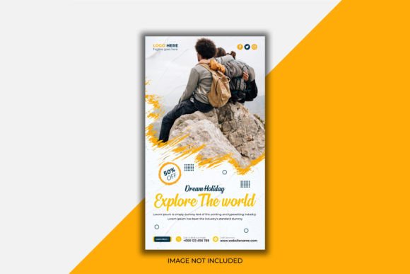 Elevate Your Travel Agency's Instagram with a Professional Story Template