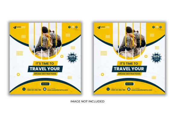 Elevate Your Travel Brand with a Professional Instagram Post Template